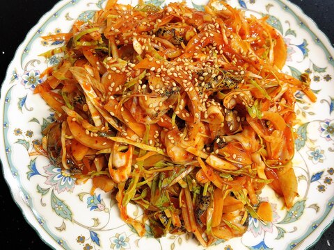 韓国料理！つぶ貝の和え物♡~골뱅이무침~